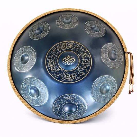 Handpan Lotus bleu
